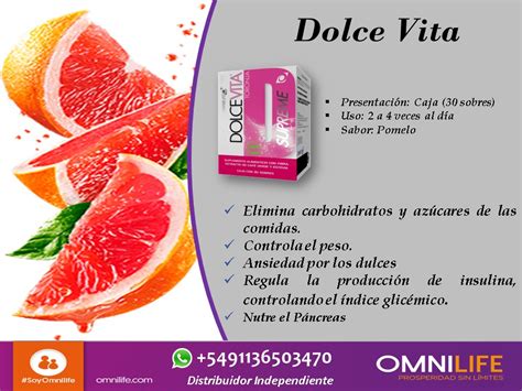 dulce vita omnilife beneficios.